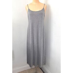 Natori Women Midi Dress Medium Gray
